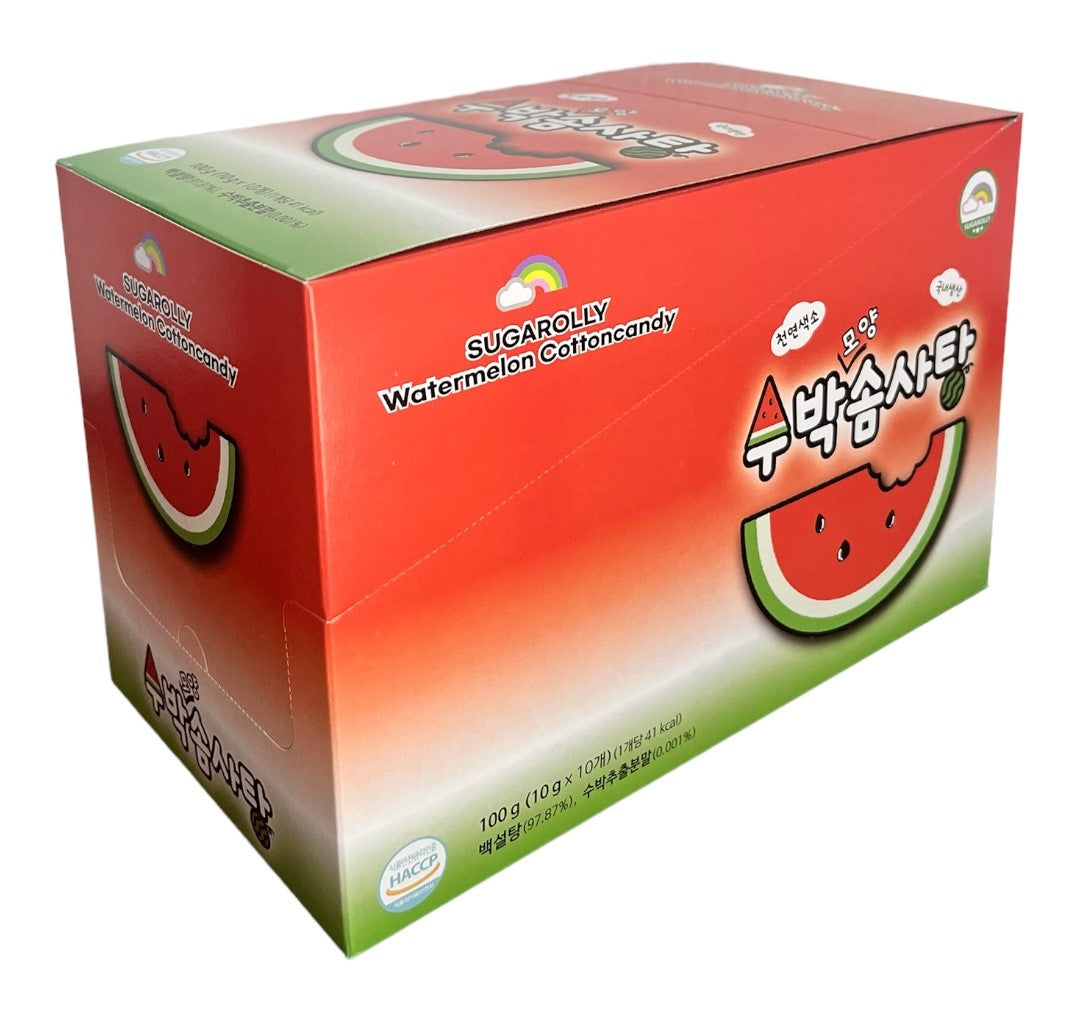 Watermelon Cotton Candy (Pack of 10)