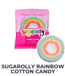 Assorted Sugarolly Cotton Candy Pack (pack of 10)
