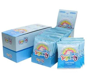 Sugarolly Rainbow Cotton Candy Pop Rocks  (Pack of 15)