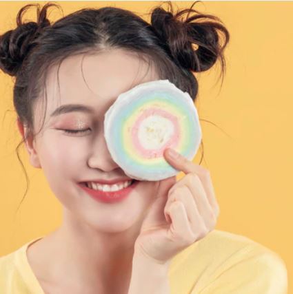 Sugarolly Rainbow Cotton Candy Pop Rocks  (Pack of 15)