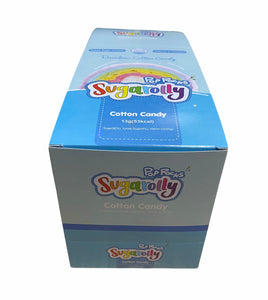 Sugarolly Rainbow Cotton Candy Pop Rocks  (Pack of 15)